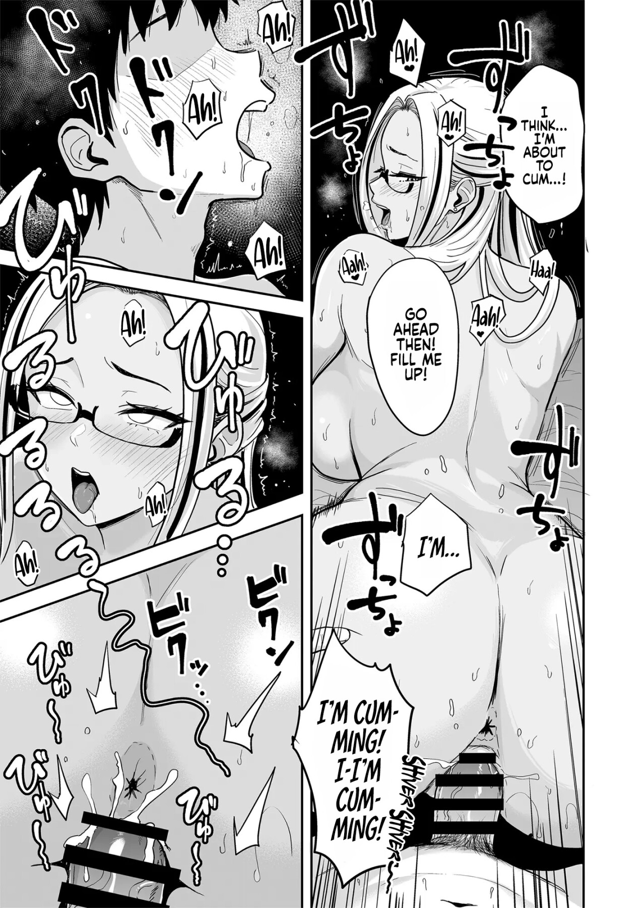 Hentai Manga Comic-Having Tons of Bareback Sex with Gyarus #5-Read-40